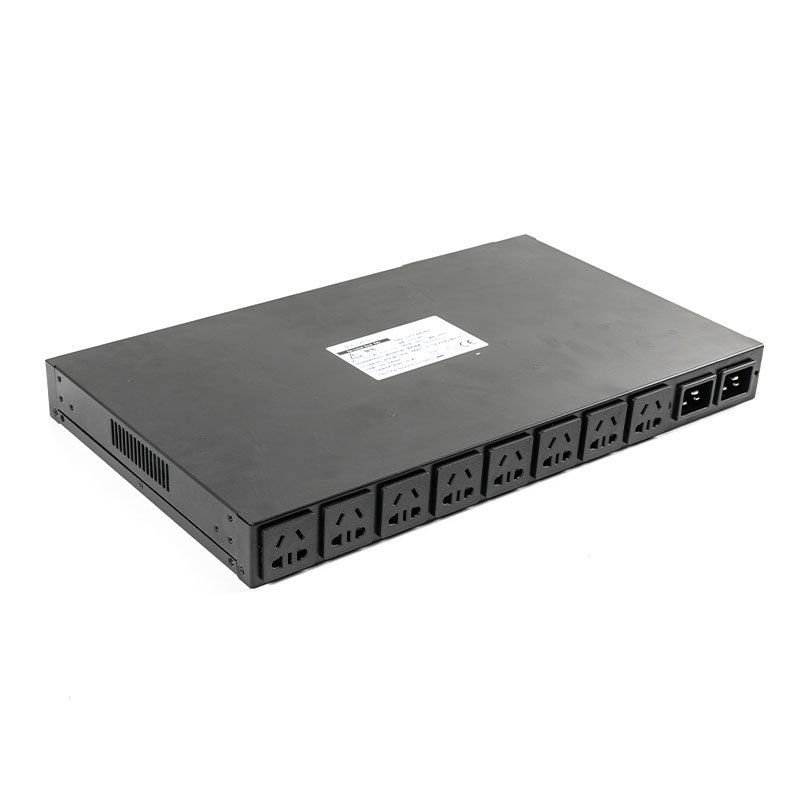 Sensor TCP/IP vertical C20 de 10 saídas eco Smart Rack Pdu 1U